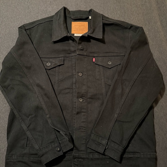 Levi's Men's Black Denim Jacket - Picture 1 of 3